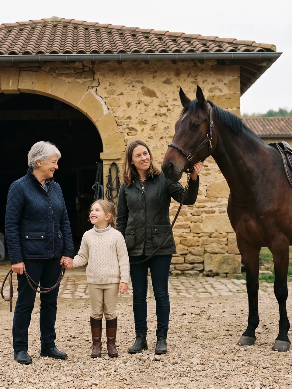 L'équipe, Sermet Quarter Horses, centre équestre à Chèzeneuve