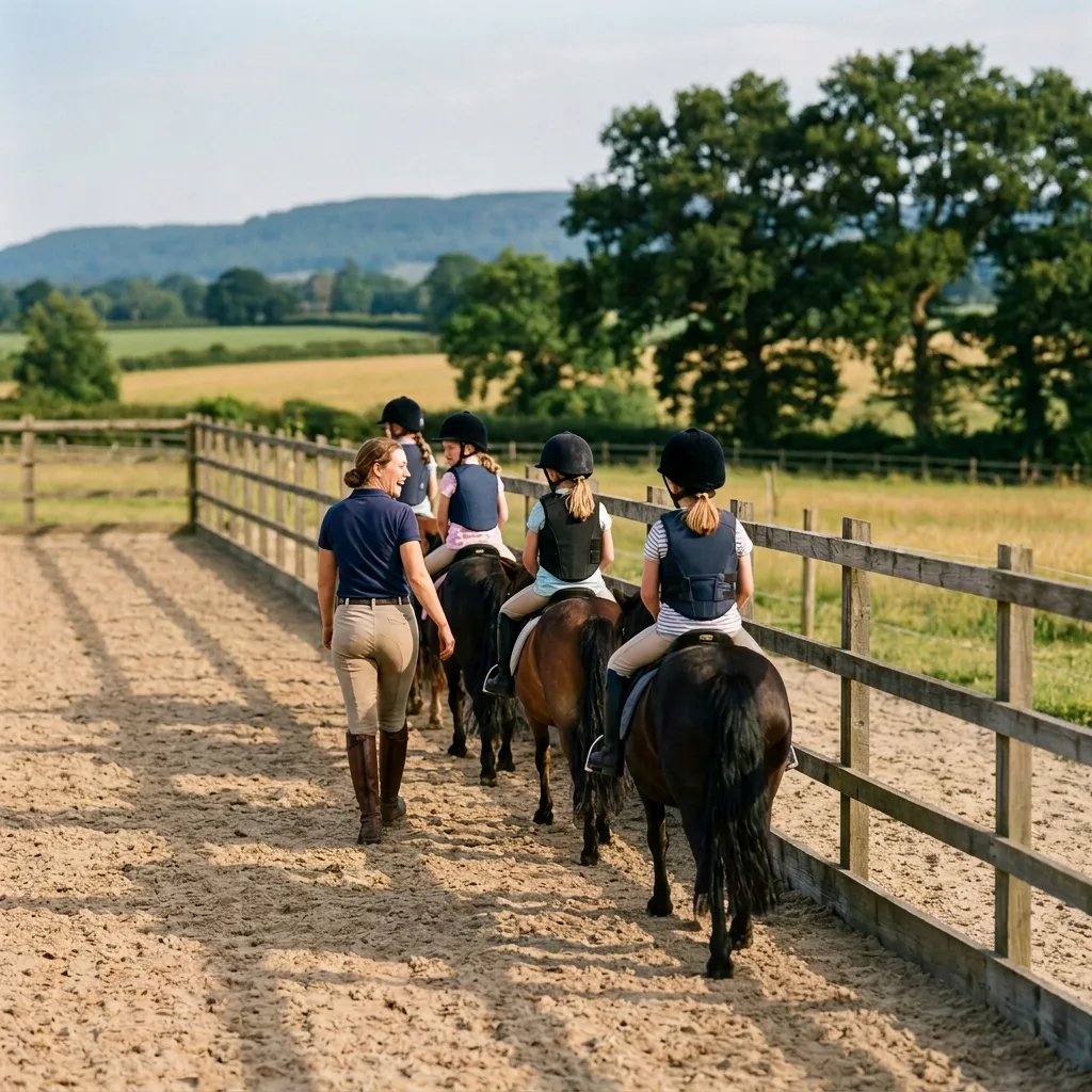 Cours de poney à Chèzeneuve, Isère